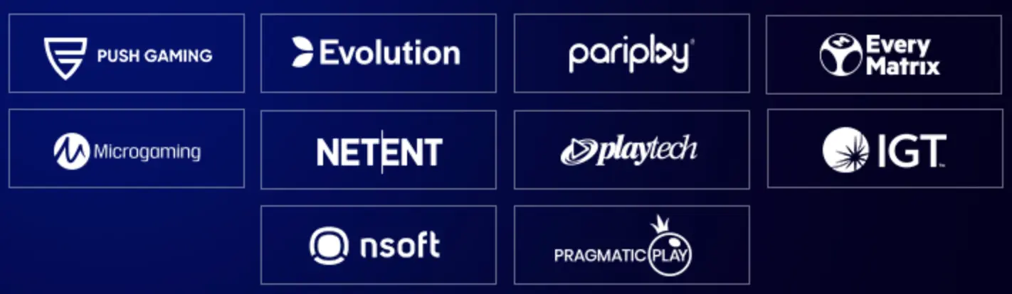 Gokkastenproviders van Zer casino