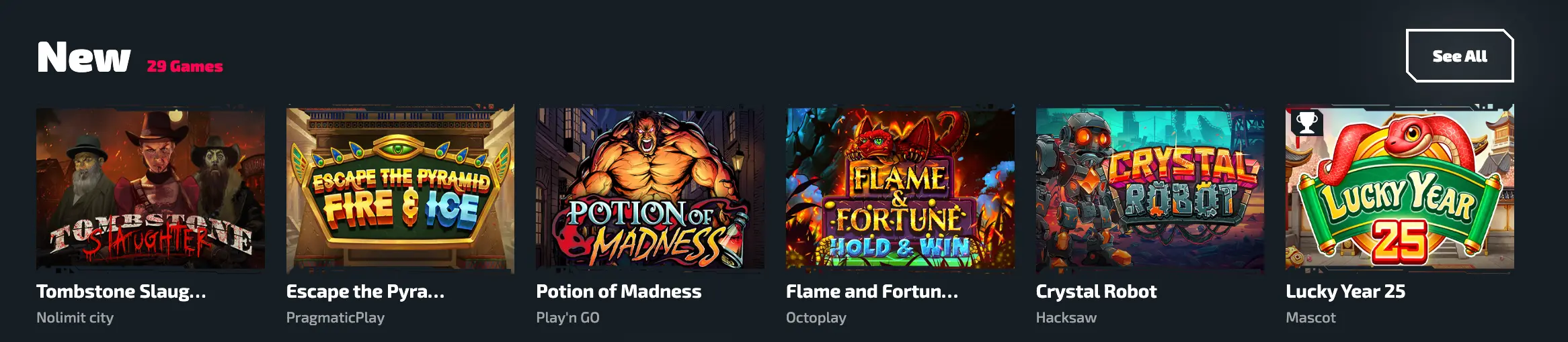 Nieuwe spellen op casino zer