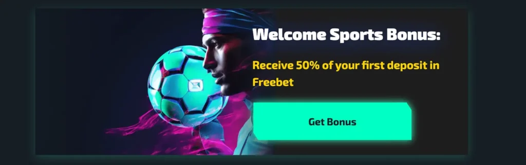 50% stortingsbonus voor een gratis weddenschap bij Casinozer